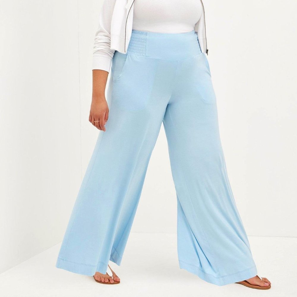 Torrid Soft Knit Wide Leg Pants - Sz 2 NWOT